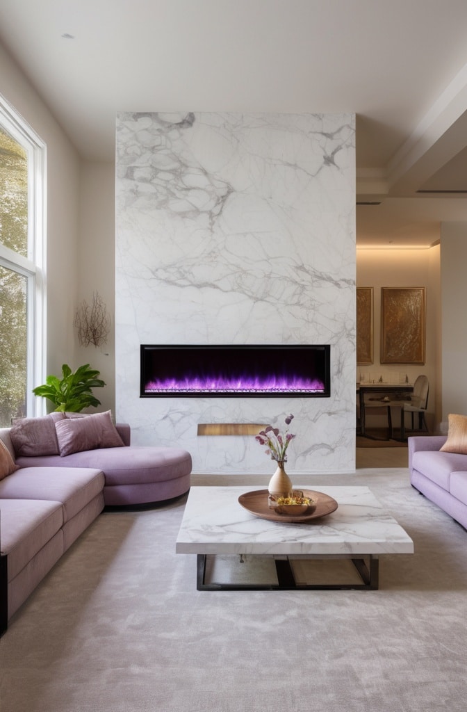 Smart Fireplaces with Voice Control