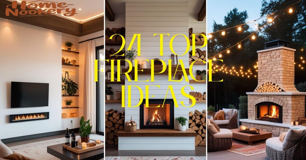 24 Top Fireplace Ideas