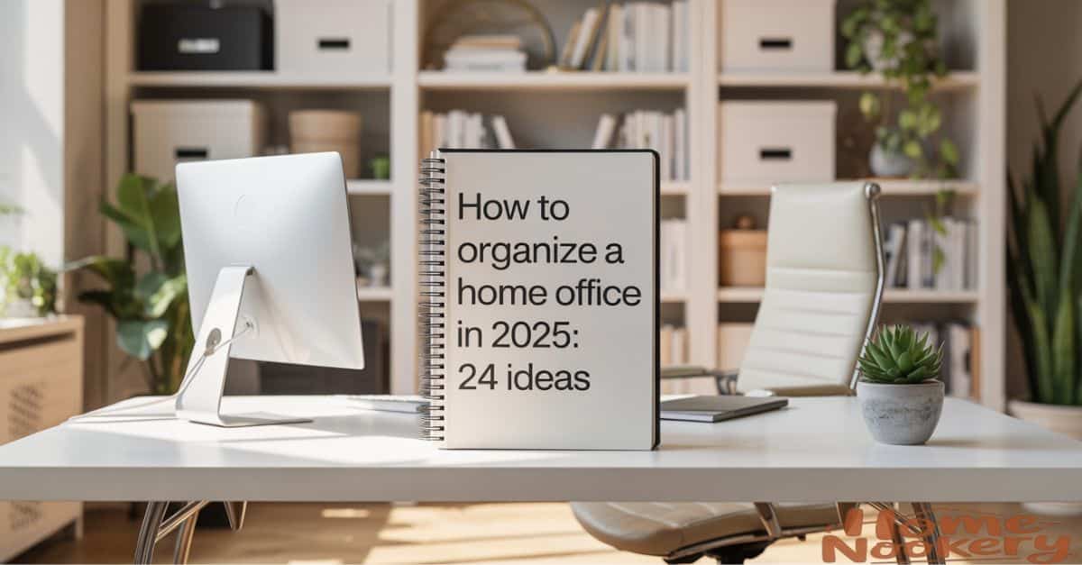 How to Organize a Home Office