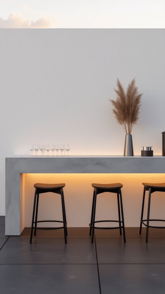 The Floating Minimalist Bar