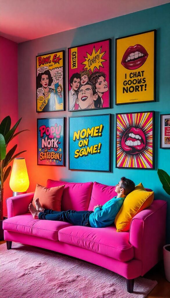 Vibrant Vision Boards: Color-Forward Contemporary Galleries