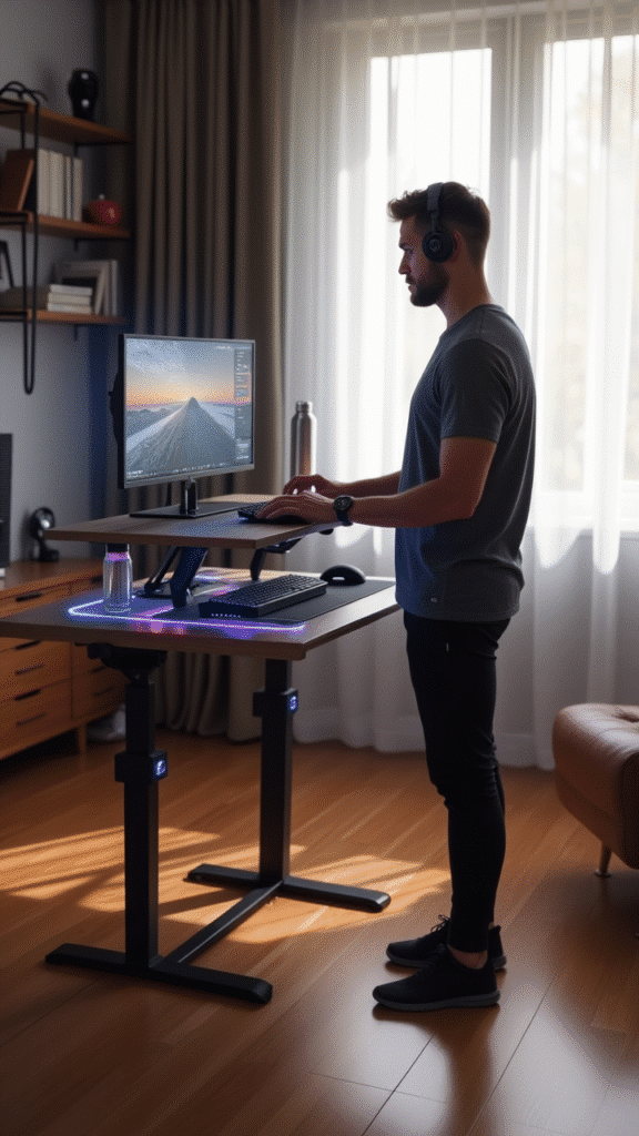 Convertible Standing Gaming Desks