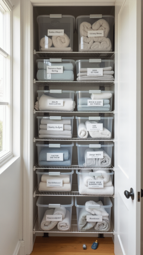 Clear Bin Categorization System