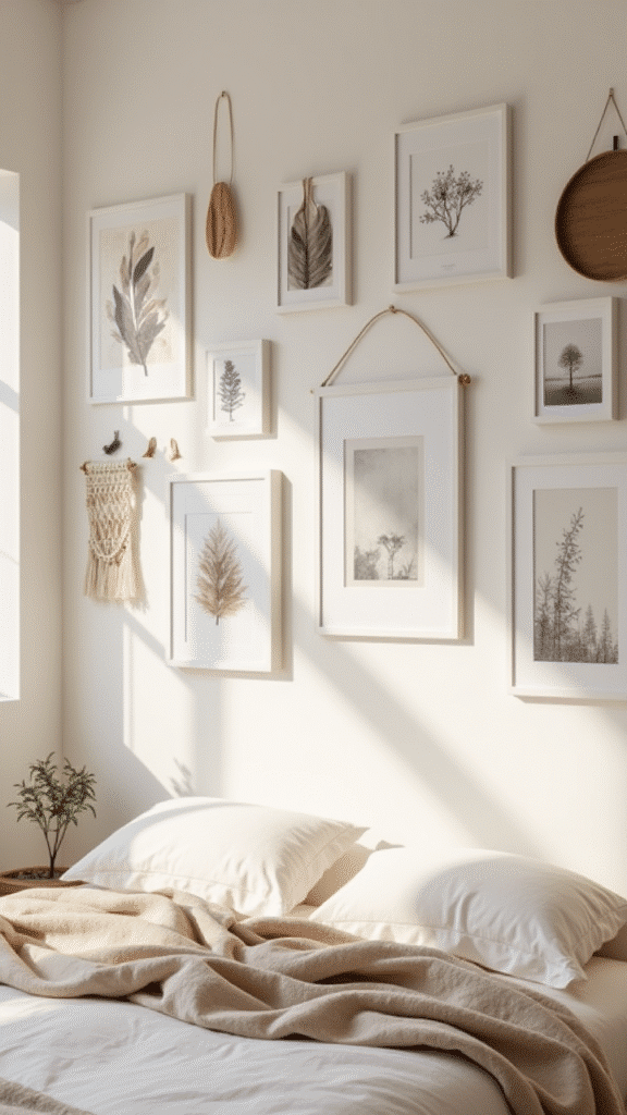 Dreamscape Displays: Boho-Inspired Bedroom Galleries