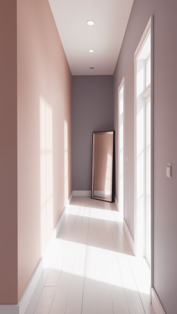 Barely-There Pastels Expand Space
