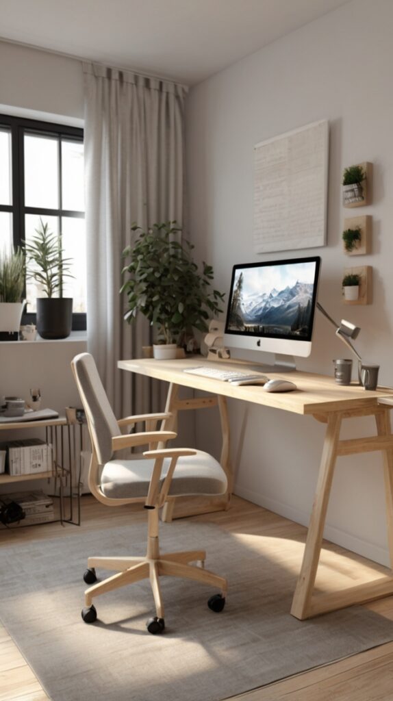 Minimalist Scandi-Inspired Gaming Desks