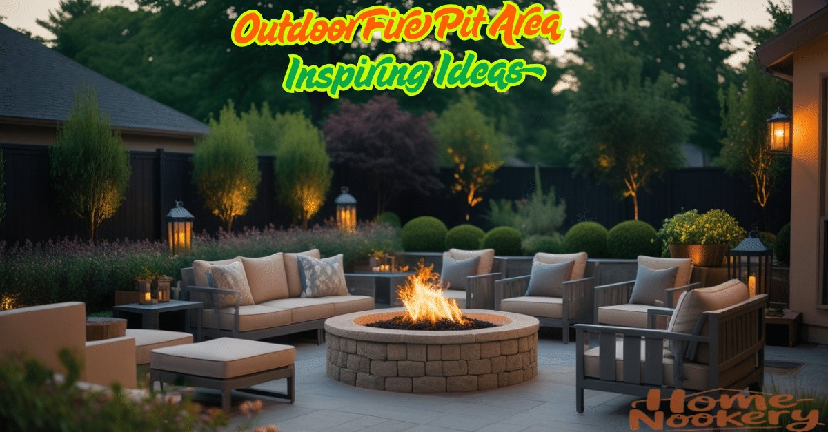 Outdoor Fire Pit Area
