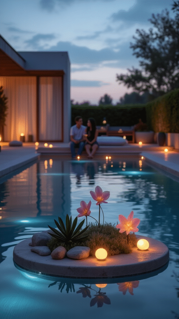 Floating Pool Decor for Ultimate Elegance