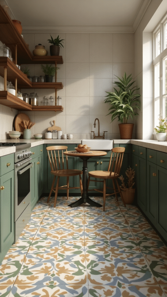 Vintage-Inspired Patterned Tile for Character and Charm