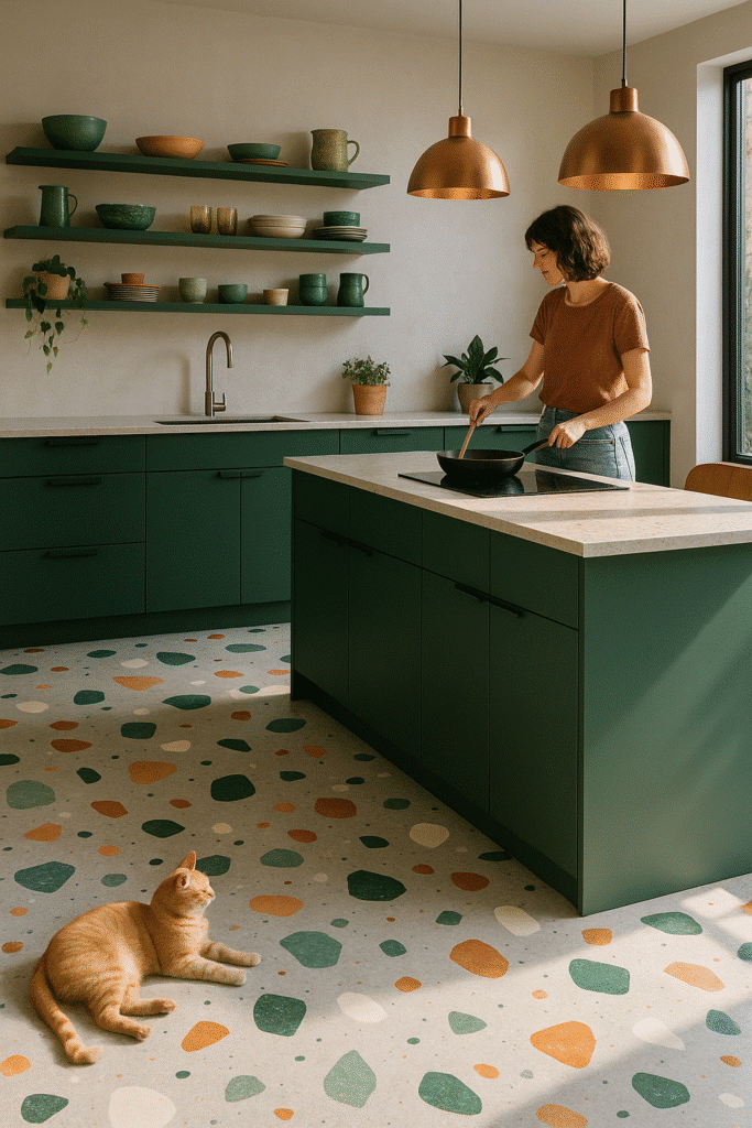 Terrazzo Revival with Contemporary Twists