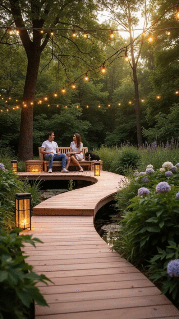 Backyard Boardwalk Retreat