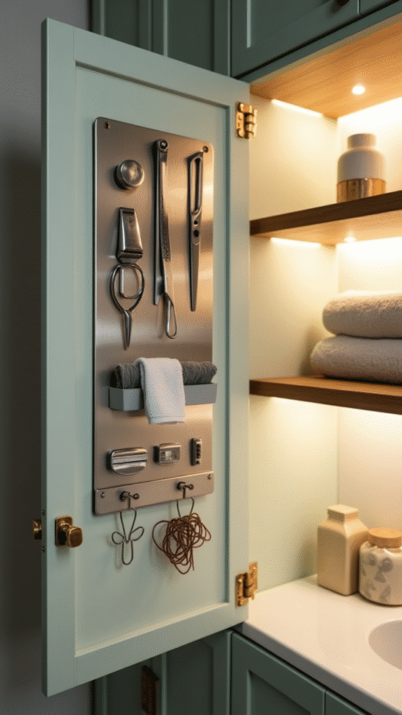 Magnetic Storage Panels for Metal Items