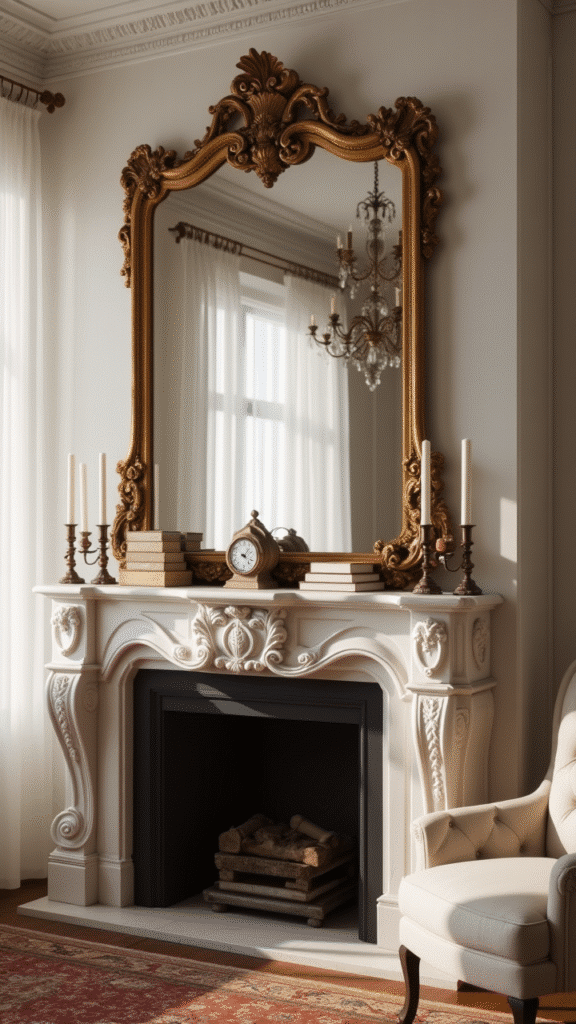 Vintage and Antique Mirror Styling for Character