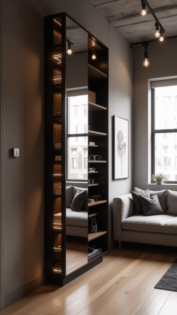 Mirrors with Integrated Storage Solutions