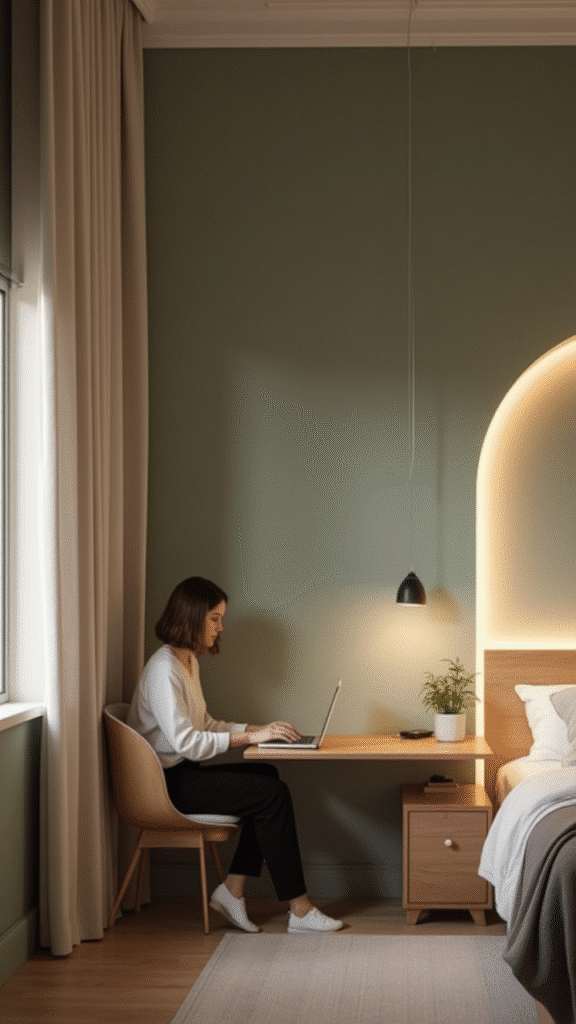Designing a Small Spaces Bedroom Office