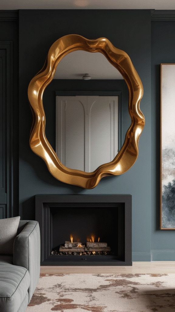 Artistic Mirror Frames as Statement Pieces