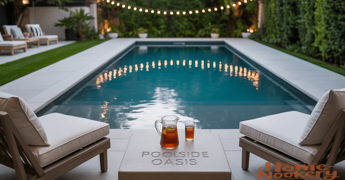 Creative Pool Deck Ideas
