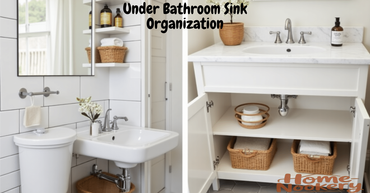 Under Bathroom Sink Organization